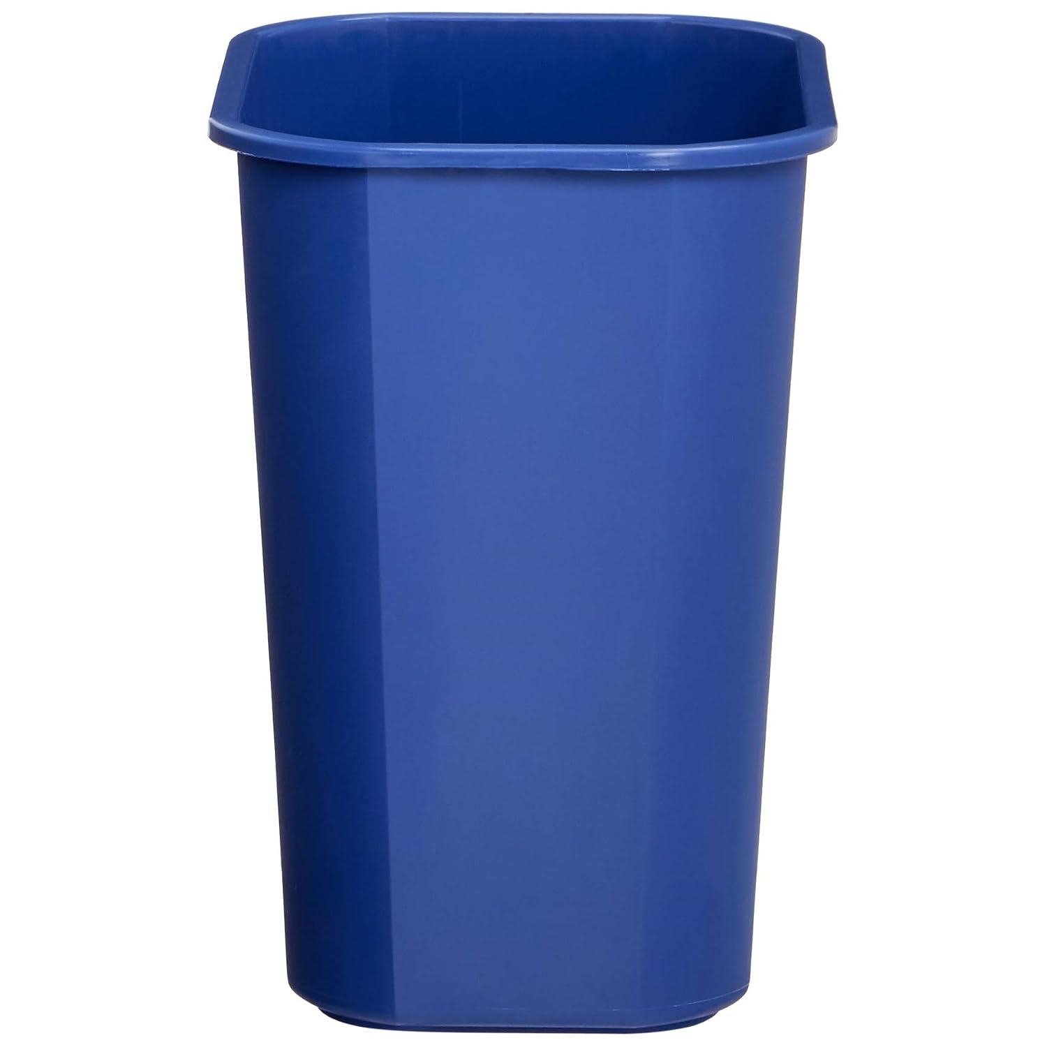 Amazon Basics 3 Gallon Waste Basket, Recycling, Blue, 12-Pack