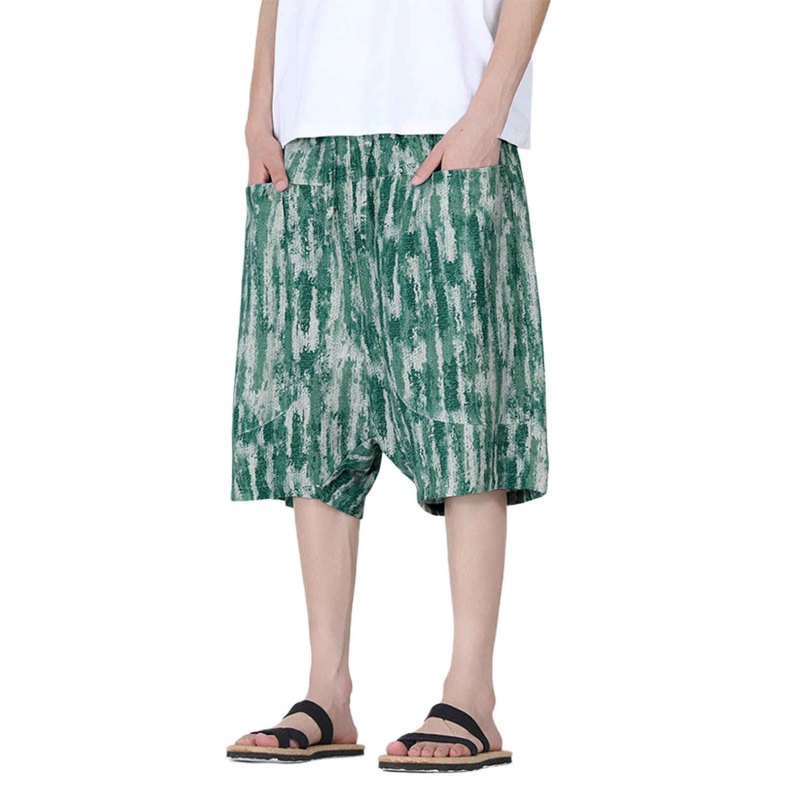 Short décontracté homme imprimé plage idéal pour les vacances d été - 7
