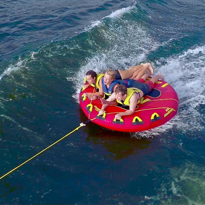 Camping World Gladiator Max Deck Rider 3-Person Towable Tube