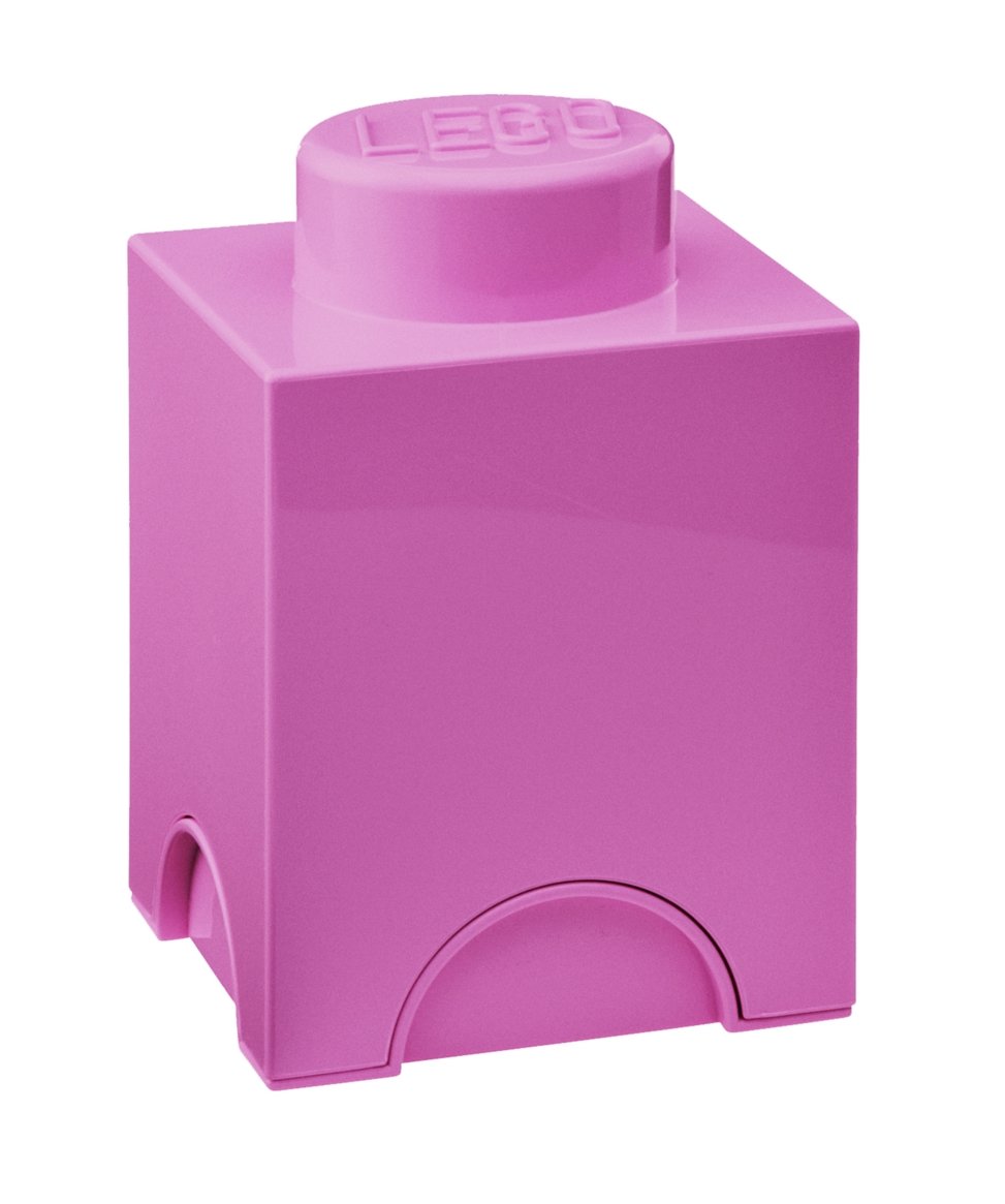 Lego Pink Storage Brick 1 Medium