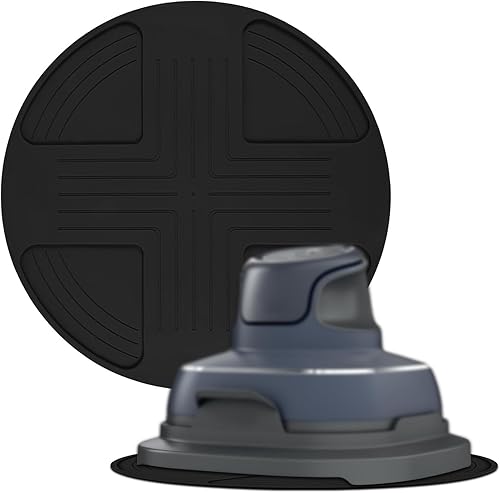 Salvamanteles de silicona para Ninja Crispi, tapete reutilizable resistente al calor, agarraderas calientes, protector de encimera de cocina,