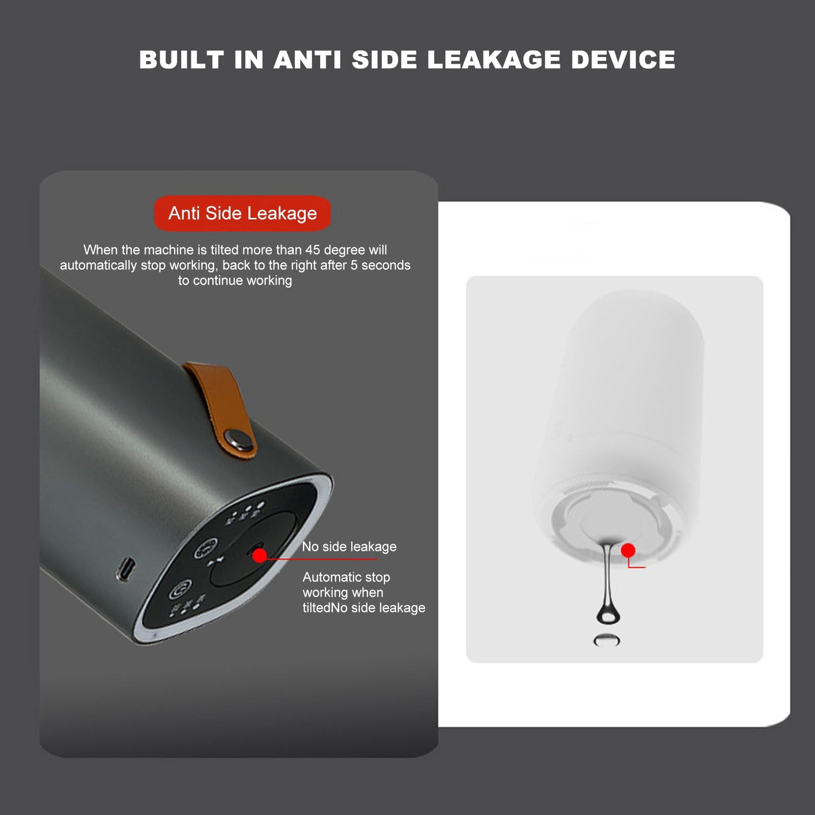 SIXRUN Aromadiffusor ohne Wasser, Ultraschall-Diffuser aus Legierung und Glas mit Touchscreen, 20 ml Fassungsvermögen für Wohnzimmer, Büro & Schlafzimmer – Leiser Betrieb, Automatik-Modus