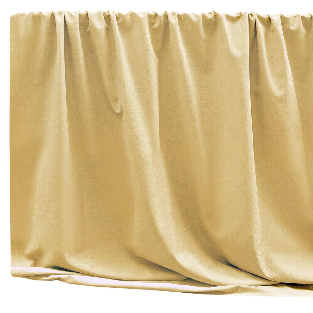 emmevi Telo Arredo Cotone Copridivano Granfoulard Copri Letto Divano Tessuto Multiuso 260X280 Beige