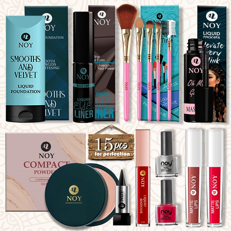 noy makeup gift kit for women travel-ready full makeup set perfect box set