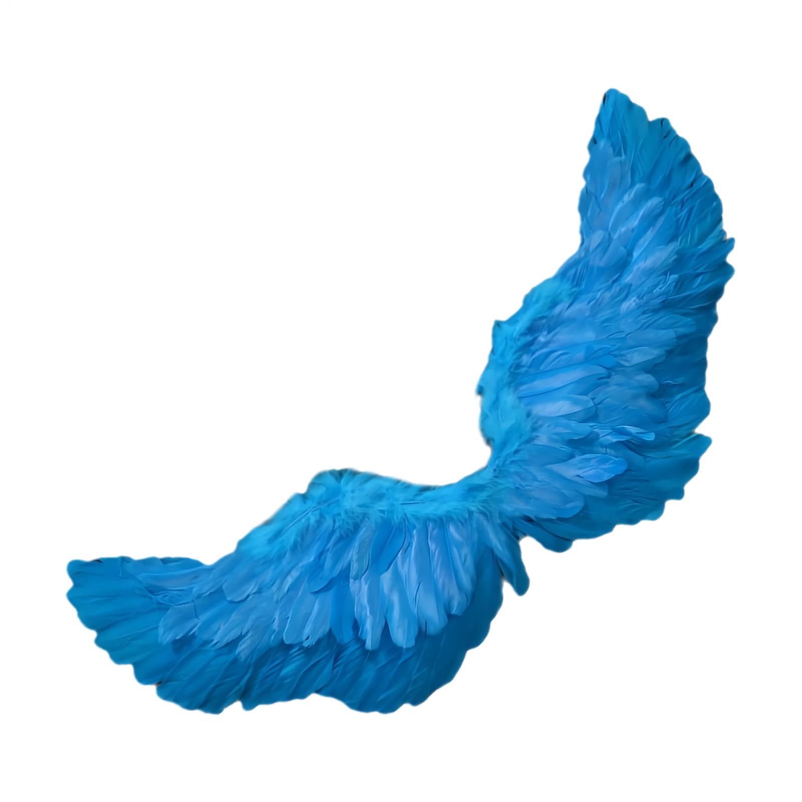 Zyntora Angel Wings for Girls | Stage Dress Up Props,Halloween Props Wings,for Stage Performance Themed Events Comic Conventions Costume Parties Photoshoots Film Making Masquerade Sky Blue