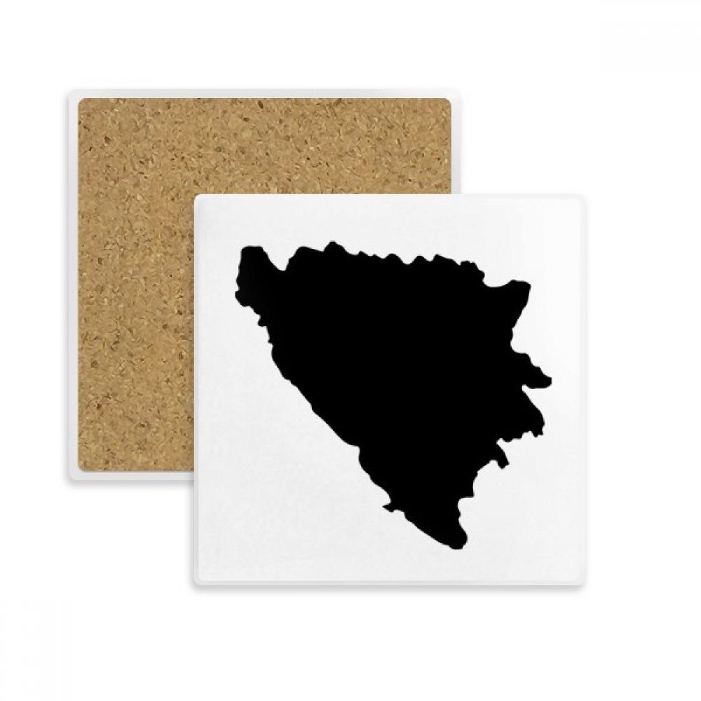Cadeau Bosnie-Herzégovine set de 2 dessous de verre multicolores