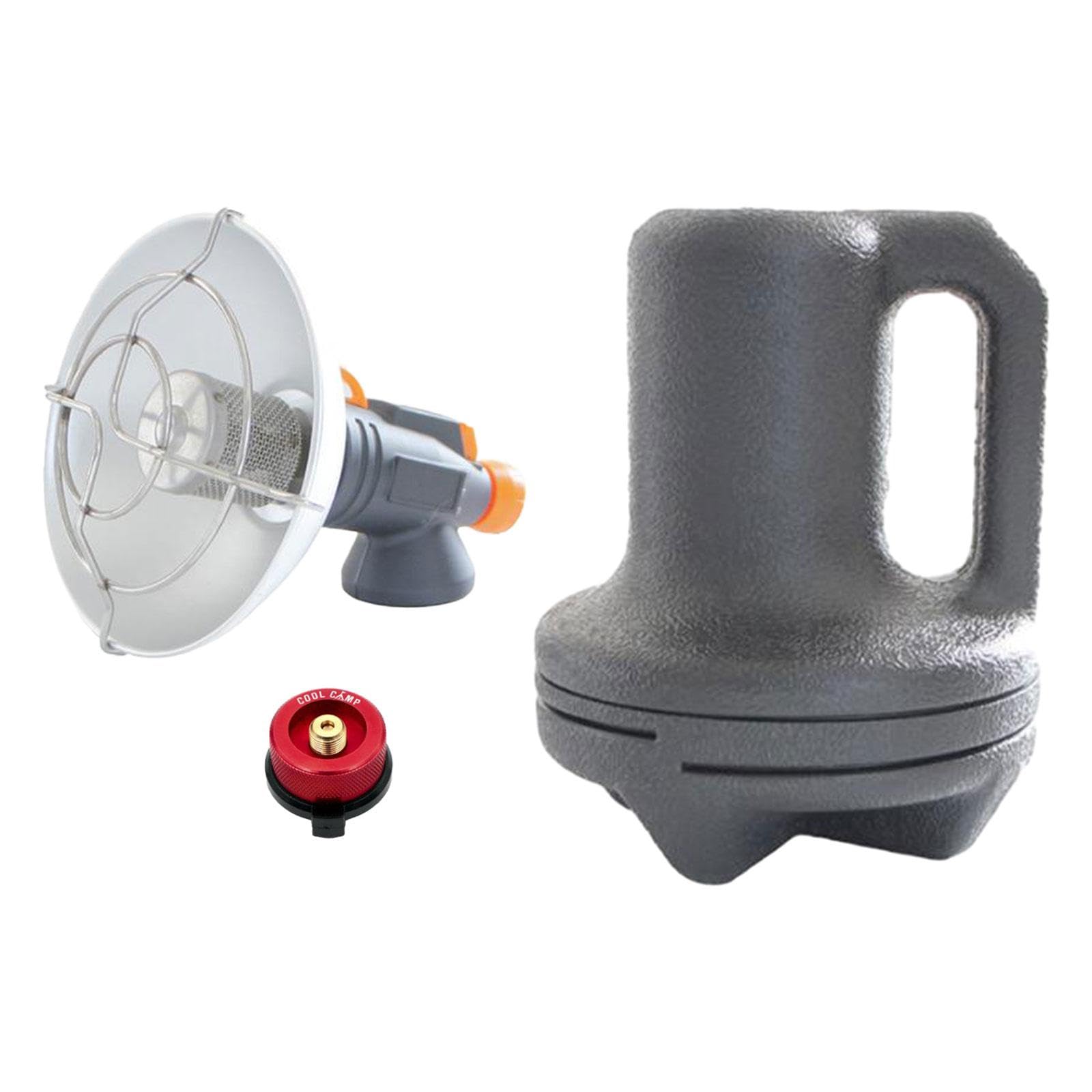 BNF® Portable Mini Heater | High"Efficiency Outdoor Heating for Camping, Fishing, and Patio | Stainless Steel, 17cm x 13cm Compact Design, Ideal for Tents, Gardens, and Backpacking