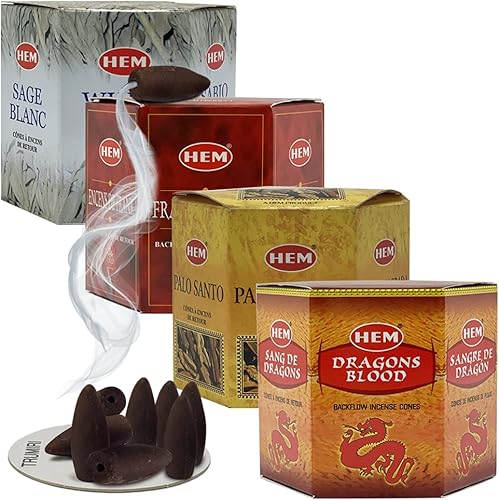 Vista 31 de Variedad Conos de Incienso de Retorno para Cascada y Mat Bundle Inciensos Aromaticos Incienso Inciense Insienso