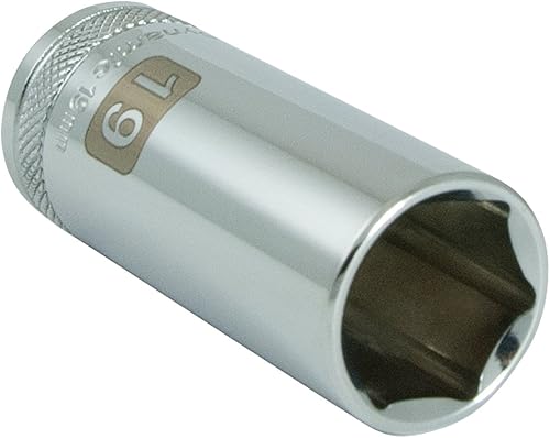 Miniatura 3 de Dynamic Juego de llaves métricas profundas, 14 piezas, 6 puntos, 3/8 pulgadas, 0.236 in - 0.748 in