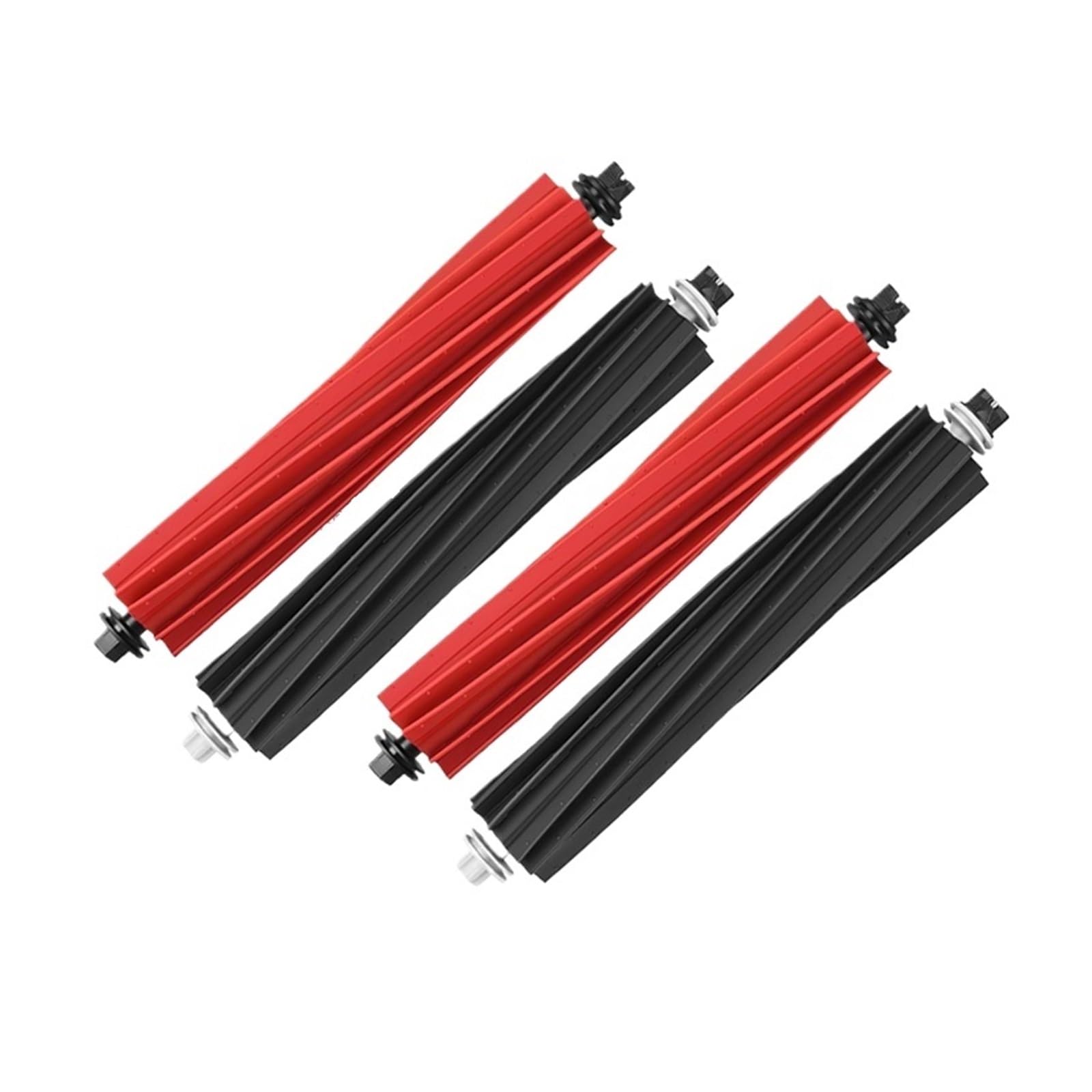 CJXYOPLAMFS Roller Brush ，Compatible For Roborock， S8 S8 Pro Ultra S8+ G20 Q8 Max Q8 Max Plus Q5 Pro Q5 Pro+ Robot Vacuum Spare Parts Main Brushes(4PCS)