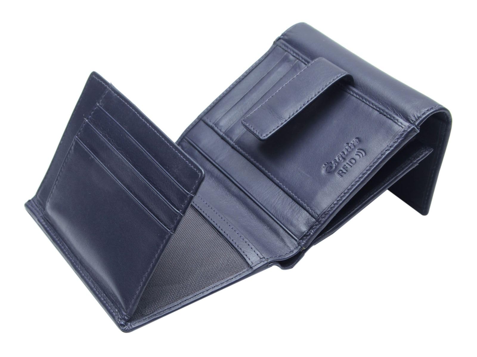 Esquire Viktoria Geldbörse mit Flap Navy