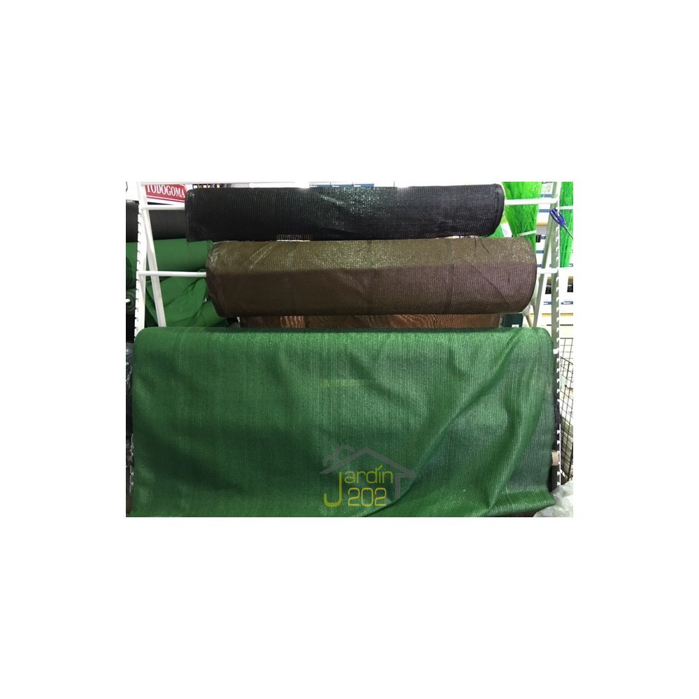 Jardin202 - Malla de sombreo Negra - Rollo 100m | 1 m. de Ancho -