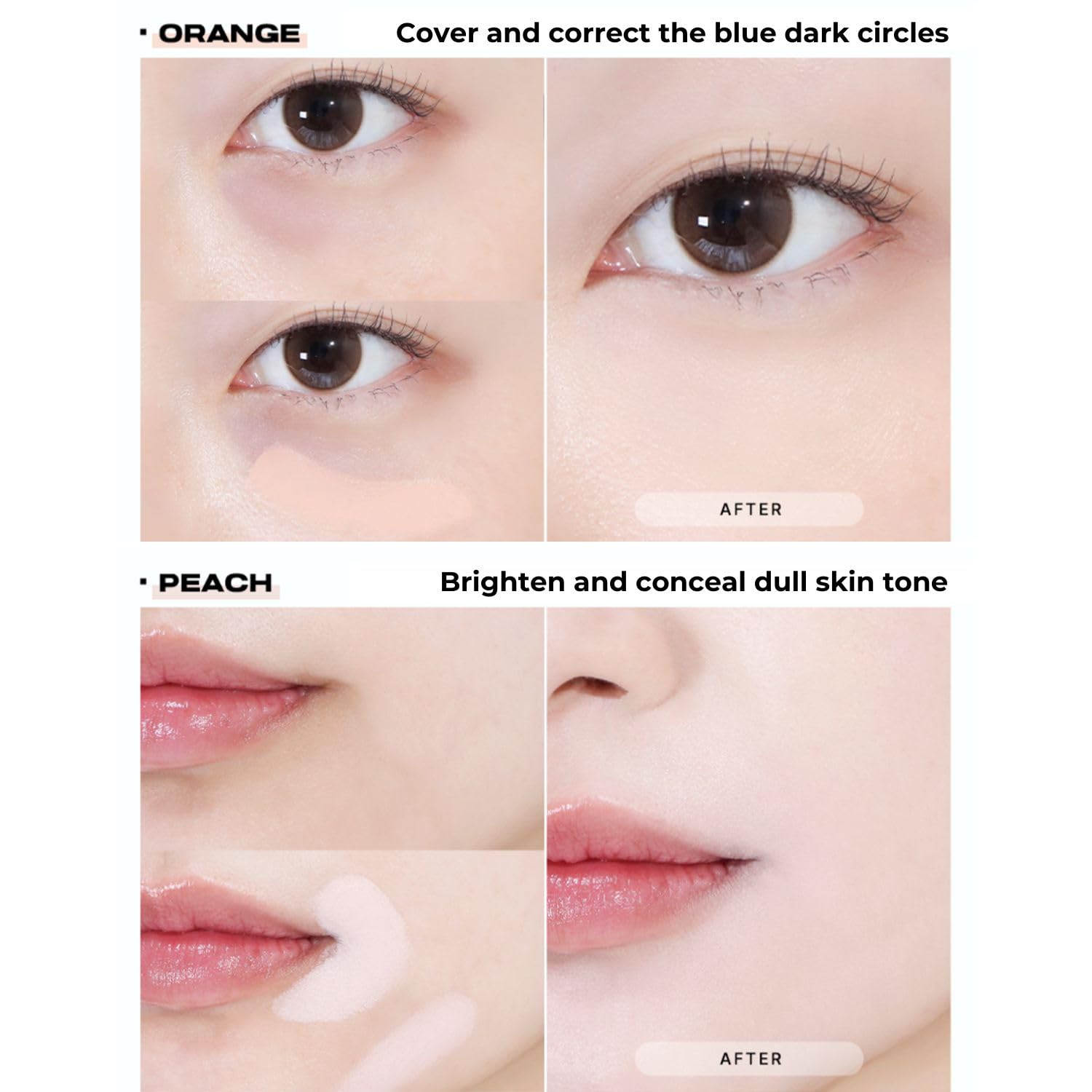 ABOUT TONE Designing Multi Palette All-In-One Palette Concealer Corrector Highlighter Contour Shading Shaping Buildable Blendable Longlasting High Adherence Full Coverage Dark Circles Blemish Redness - Image 4