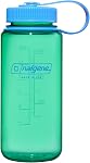Nalgene 16 oz Wide Mouth Water Bottle | Slim Cup Holder Size, BPA-Free, Durable & Leak Proof, Lightweight Travel Bottle, Denim