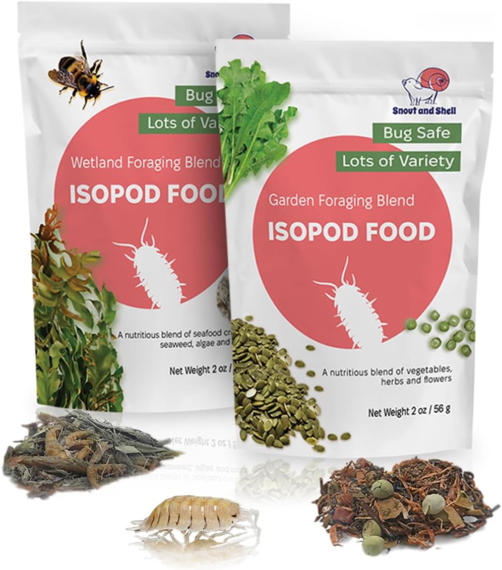 Snout and Shell Isopod Foraging Bundle – Garden & Wetland