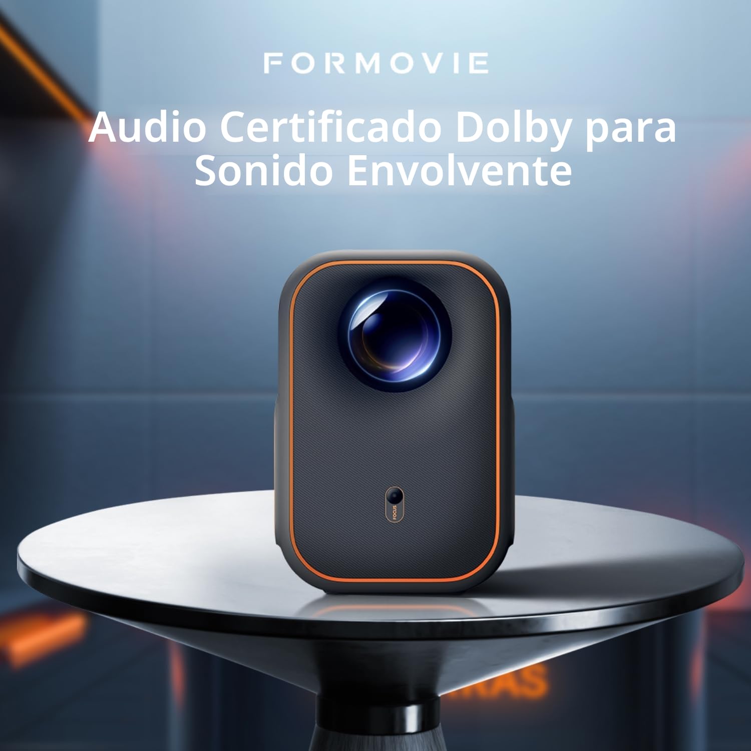 Formovie Xming Episode One Proyector 1080P, Google TV Integrado, WiFi Bluetooth, Dolby Audio, Portátil, Cine en Casa y Exterior