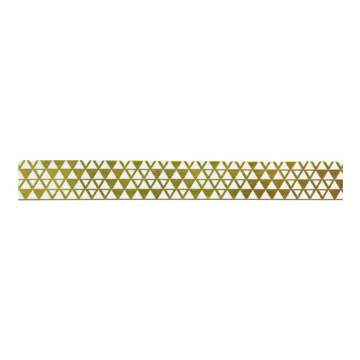 allydrew Washi Tapes Decorative Masking Tapes, Shiny Gold Pyramids