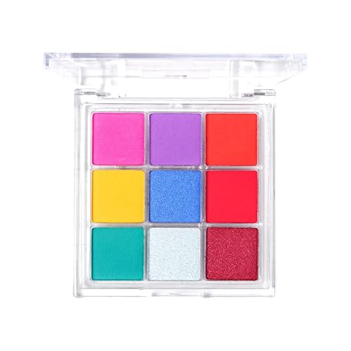 Miniatura 2 de Ruby Kisses Paleta de sombras de ojos altamente pigmentado maquillaje de ojos 9 tonos mate brillante paleta de sombra de ojos metálica, maquillaje