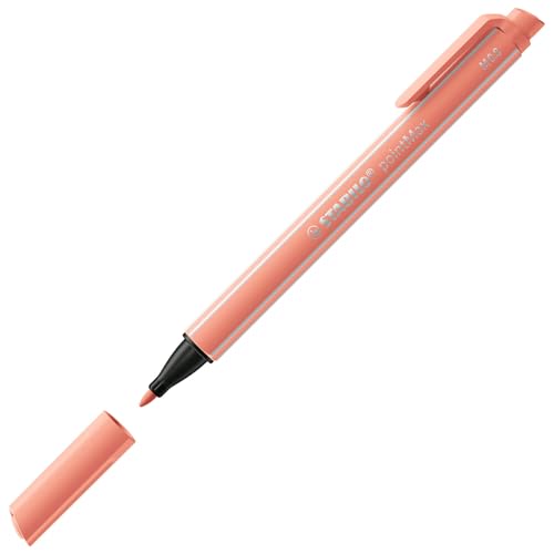 Image of STABILO pointMax - Nylon Tip Writing Pen - Wallet of 12 - Assorted Colours