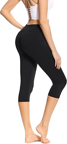 Miniatura 2 de adorence Leggings para mujer con bolsillos (suaves, de cintura alta y opaca), pantalones de yoga, leggings de entrenamiento para mujer