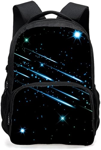 Mochila adolescente, Universe Space TrendyMax Galaxy Pattern Mochila linda para la escuela, cielo estrellado 4, Computadora portátil