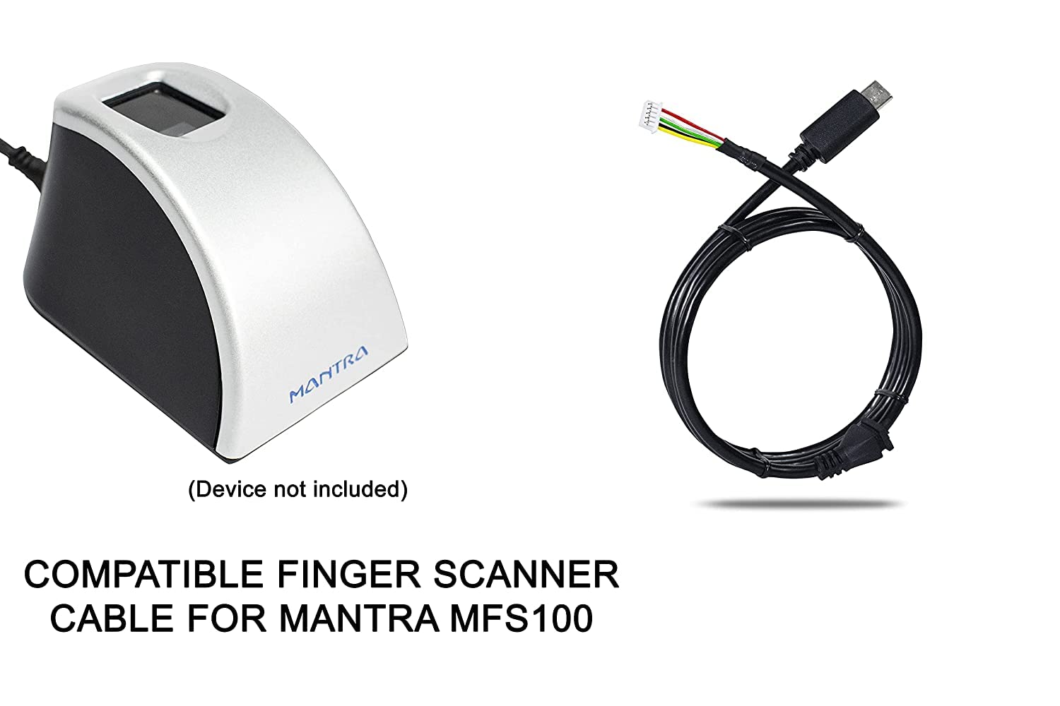 Mantra MFS100 Biometric Cable - Replacement Type C -2