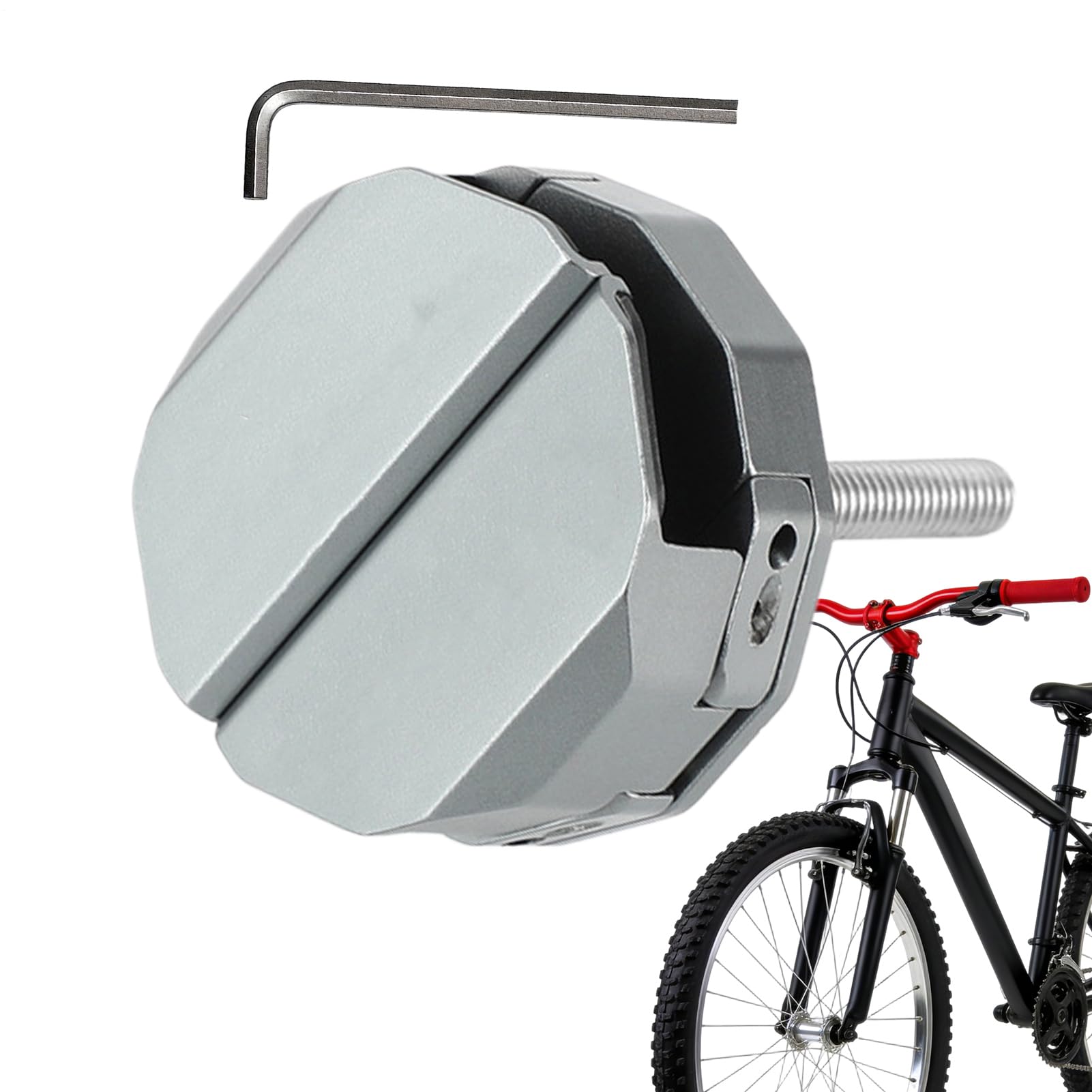 Supporto Telefono da Bicicletta Braccetto Rotante In Lega Alluminio | Montaggio per Attacco Manubrio Navigazione Montagna Città Touring Pendolarismo Viaggio
