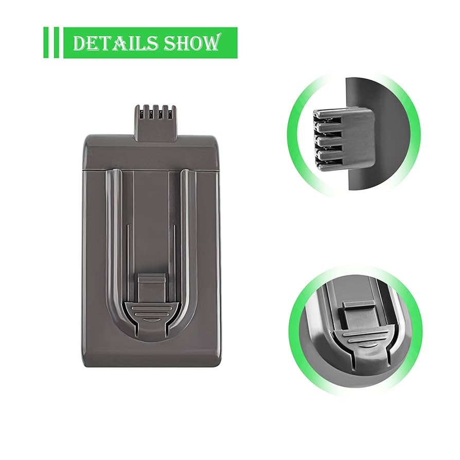 Amazon.com: Bonadget DC16 21.6V 5000mAh Li-Ion Replacement