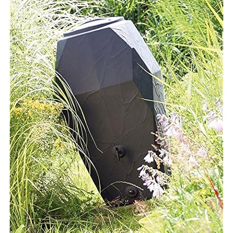 Regenwassertonne Regentonne Regenbehälter Regentank 300L 310l Wasserhahn Amphore Cover