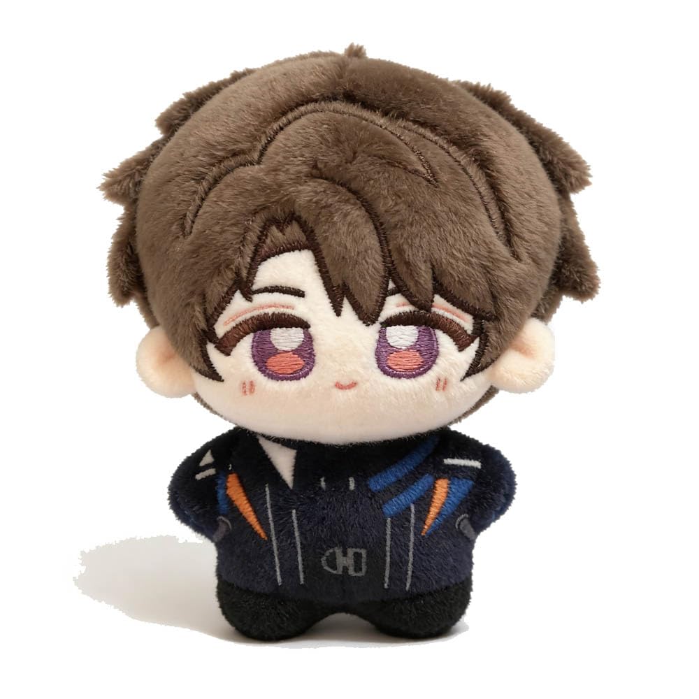 JUSONGKWCP Love Deepspace Calebs Plush Anime Figure Calebs Doll Party Decorations 12 Cm Soft Pillow Love Deepspace Cushion (Purple)
