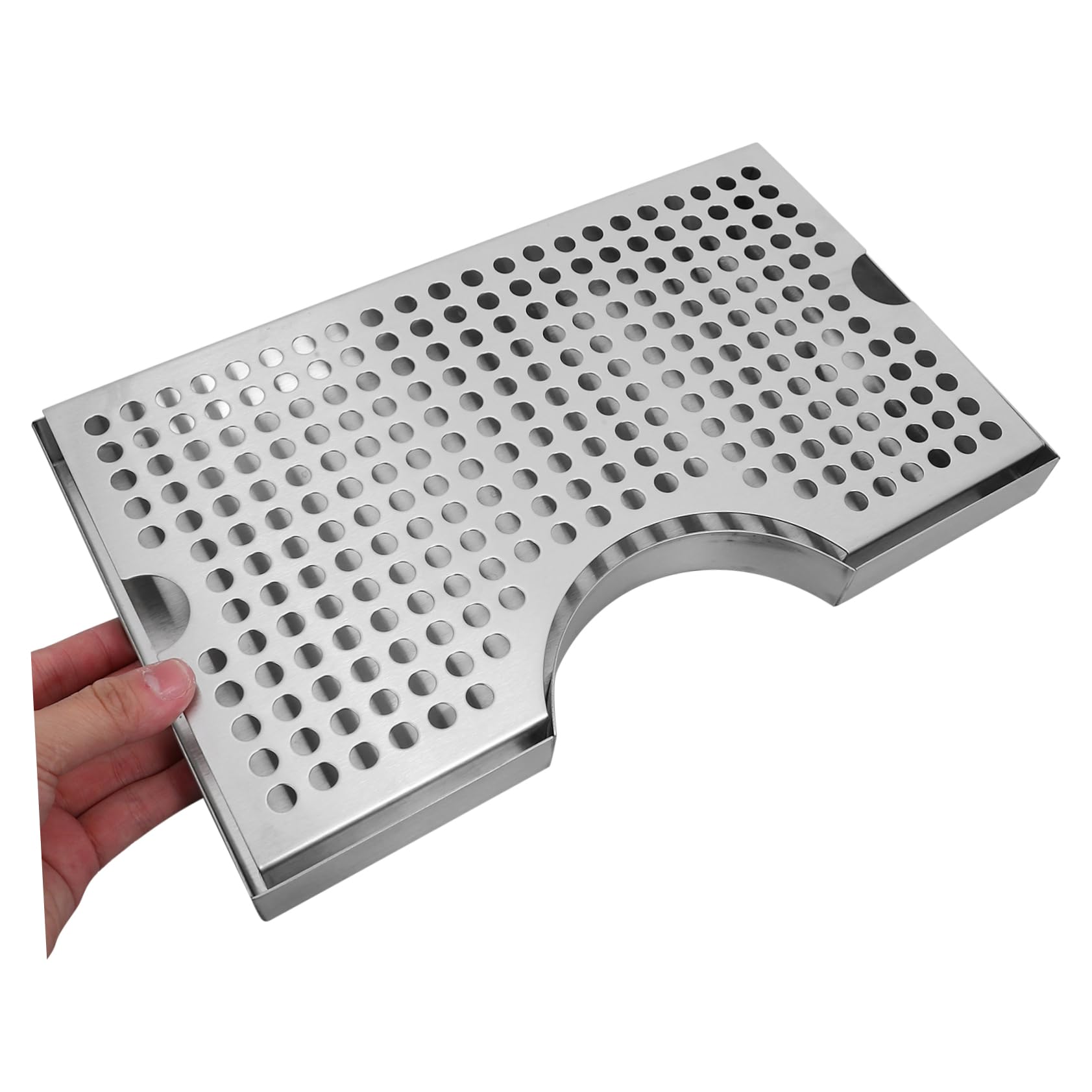 ULTECHNOVO Bandeja De Goteo Para Máquina De Cerveza Recogegotas De Acero Inoxidable Bandeja Para Dispensador De Cerveza Para Refrigerador De Barriles