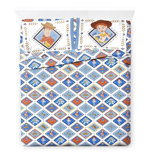 Image of Jay Franco Kids Bed Set, Blue, Toy Story, 7 Piece Full