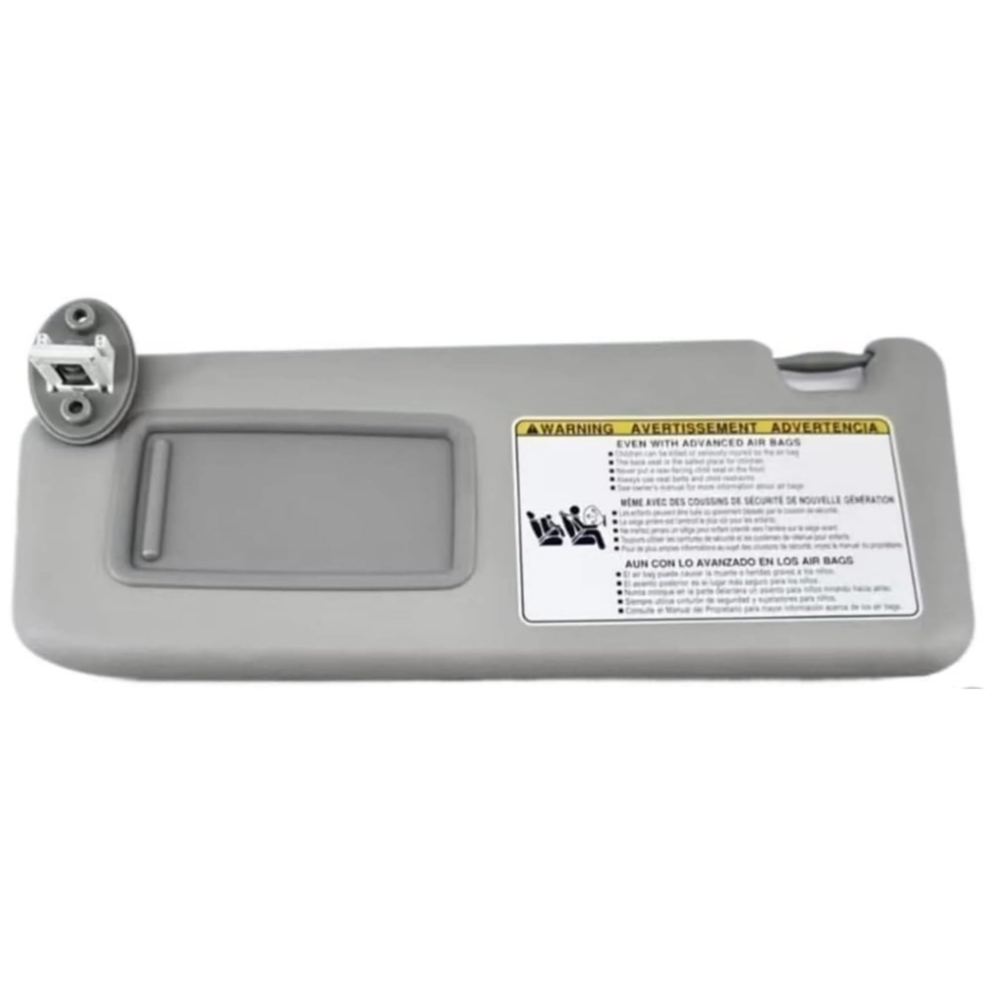 Tendine Parasole Auto Visiera parasole per auto per Toyota per RAV4 2006-2015 2016 2017 2018 Sostituzione del pannello anteriore Parasole Parabrezza(13-18 Gray Left)