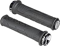 Vista 15 de FIFTY-FIFTY Empuñaduras de manillar de bicicleta de montaña, empuñaduras MTB de bloqueo único, cómodas y de bloqueo, mango de bicicleta