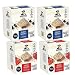 Quaker Breakfast Squares, Variety Pack, Blueberry & Strawberry, 5 Count (Pack of 4)