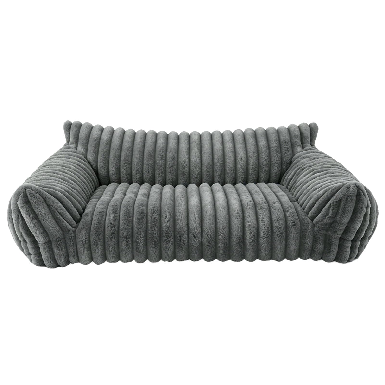 Legowisko dla Psa, Zmywalna, Wygodna, Ciepła i Miękka Sofa z Oparciem dla Małych Kotów i Psów (M75*50 * 20 cm)