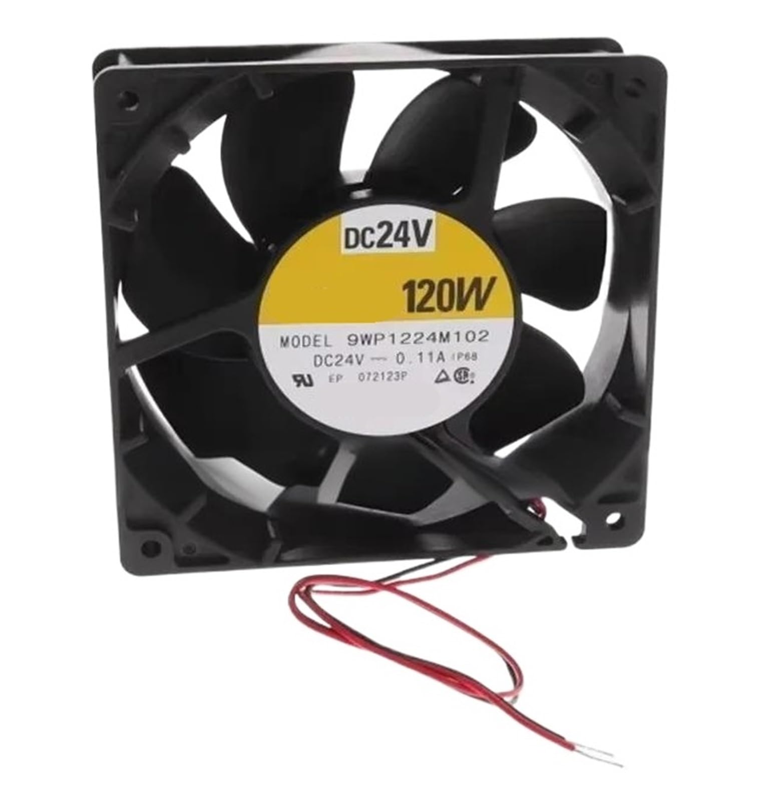 Lzikkgki One Color 9Wp1224m102 24Vdc Fan 120X120x38mm 2.64W 2Wire