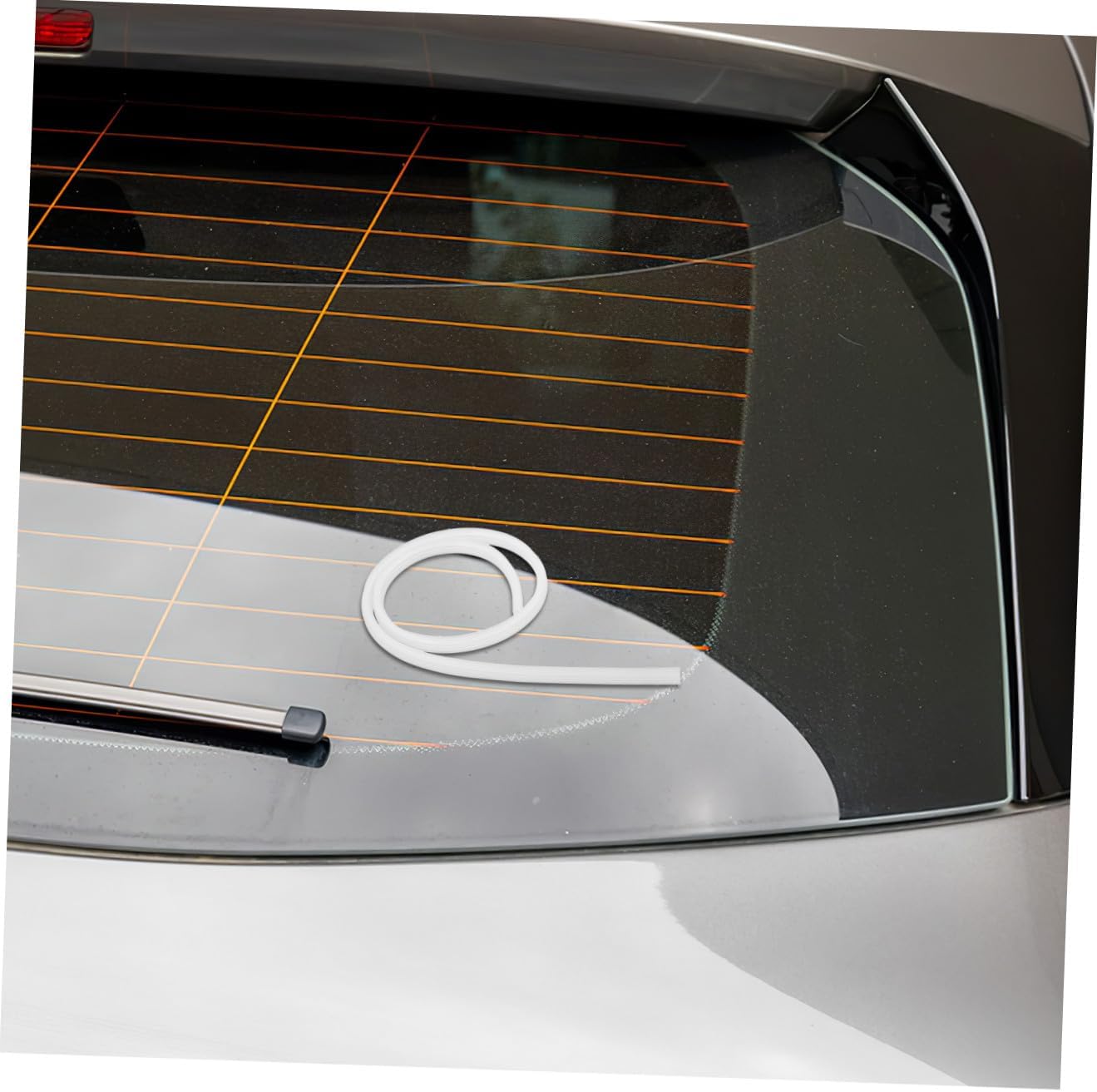 GLEAVI Silicone Wiper Refill Strips 2pcs for Windshield Universal Fit Sturdy Replacement Wiper Blades for All-Weather Use