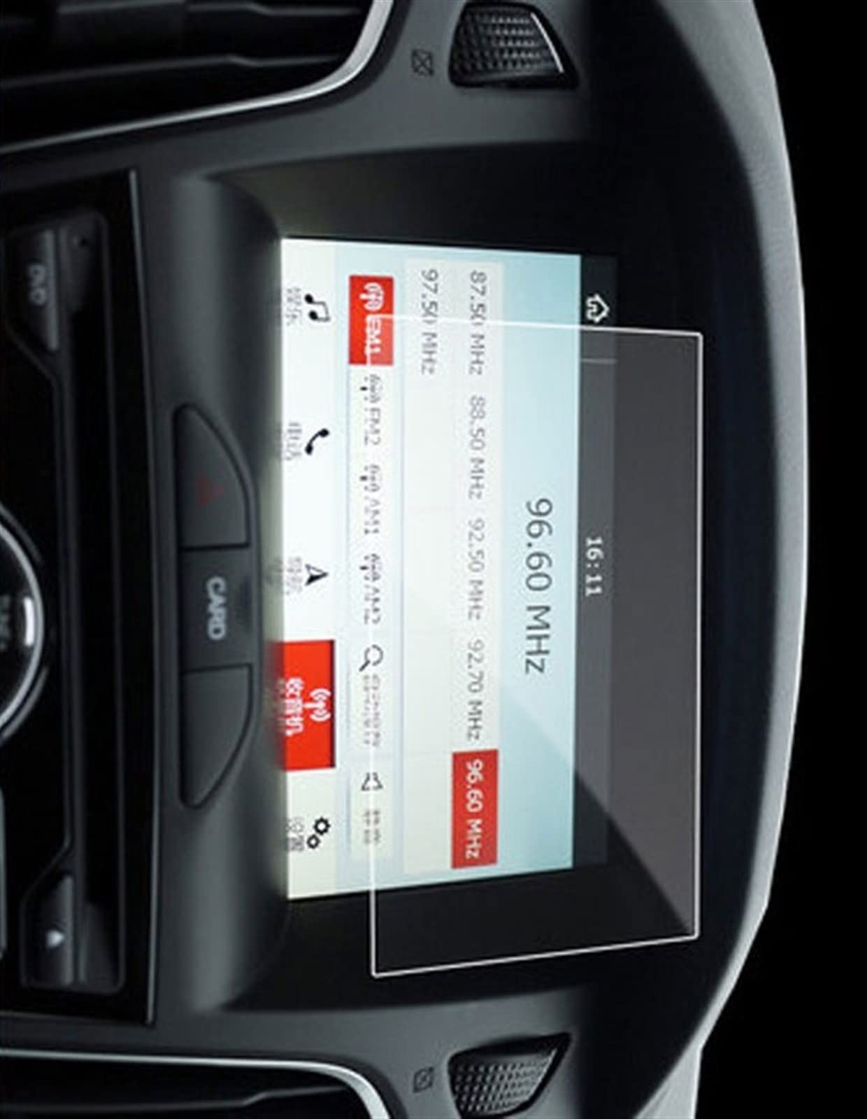 Film de navigation GPS pour Ford Focus protégeant l'écran tactile des rayures