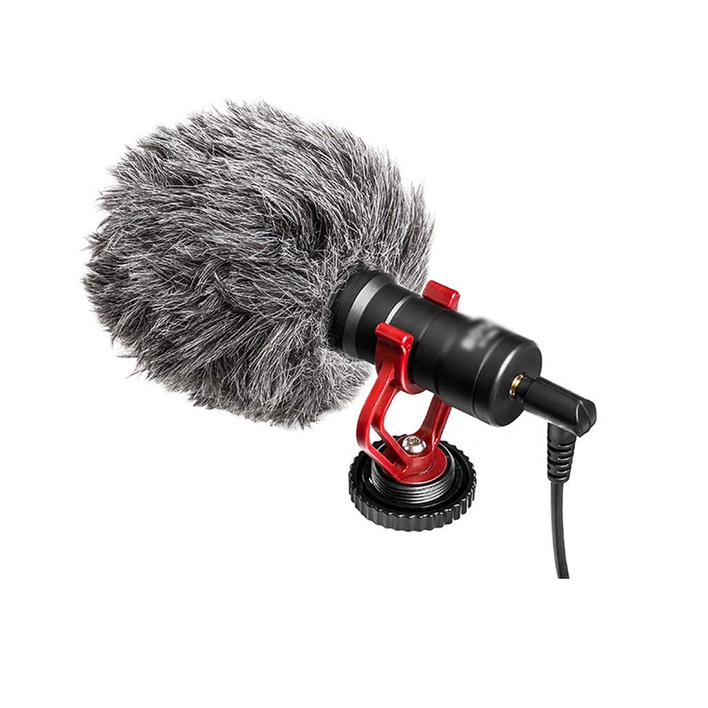 Microphone pour smartphone anti-bruit pour des vidéos claires sur caméra DSLR et mobile