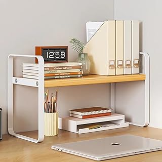 LIMOS Desktop Organizers&Desk Storage Bookshelf