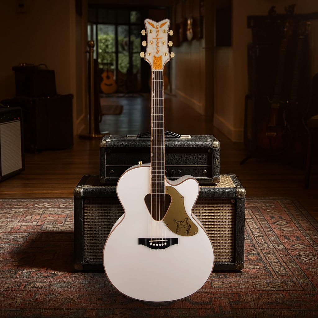 Amazon.com: Gretsch G5022CWFE Rancher Falcon Jumbo Acoustic