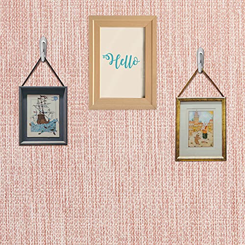 Image of Hotop 15 Pieces 20 Lbs Pin Hooks Push pin Hangers Metal Hooks Picture Hanging Nails for Home Office Wooden or Fabric Wall(Silver)