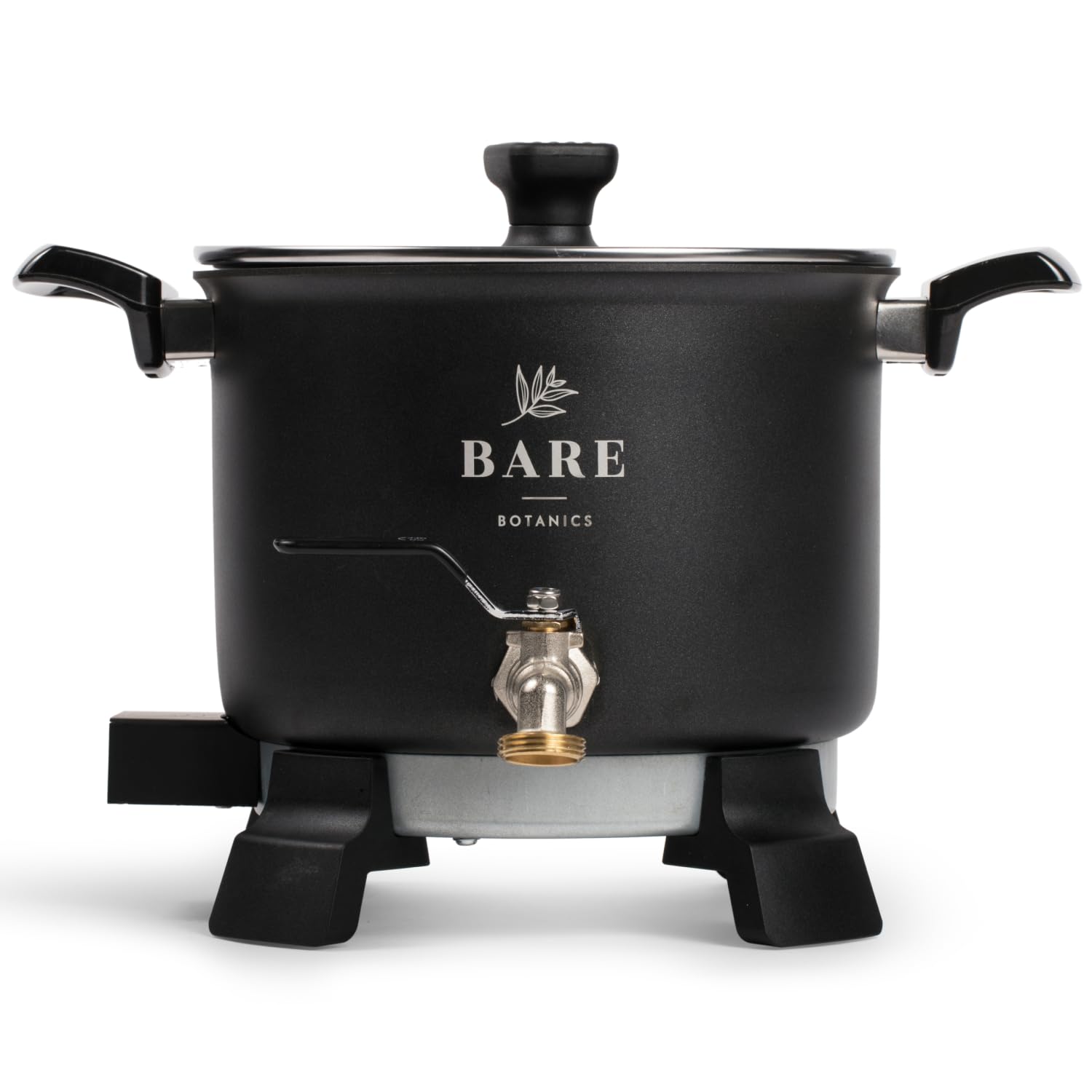 Bare Botanics 5L Electric Wax Melter for Candle Making (UK Plug) | Heat Resistant Handle & Stainless Spout | Candle Wax Melting Pot Melts All Waxes in Under 30 Mins | Melting > Double Boiling