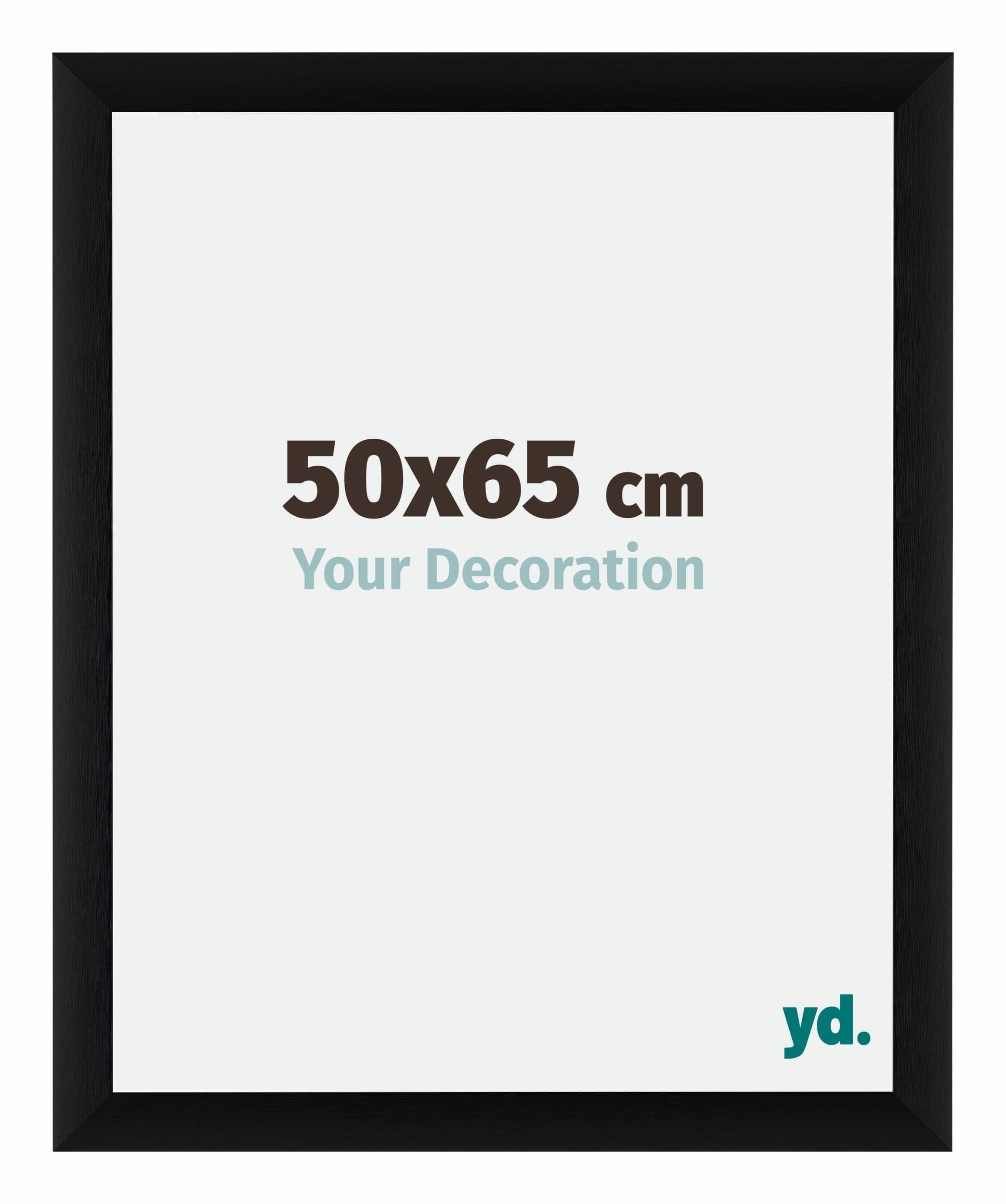 yd. Your Decoration - Cadre 50x65 cm - Noir Brosse - Cadres Photos en Aluminium Avec acrylique - Anti-​Reflet - Cadre 50x65 - Tucson