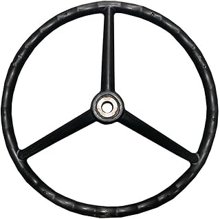Complete Tractor Steering Wheel 1204-4907 Compatible with/Replacement for Massey Ferguson 20D Indust/Const, 230, 240, 250, 30E Indust/Const 1673006M1 1691798M1 1691798M2 3774839M91