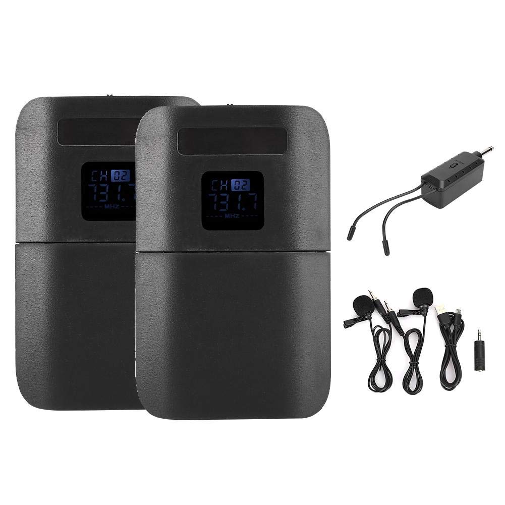 Amplificateur de Voix Portable avec Microphone Cravate sans Fil, Haut-Parleur USB Multifonction Flexible, Écran LED, Connexion Automatique, Mains Libres pour Réunion