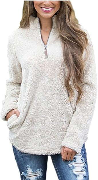 Amazon women's fleece pullover Clearance