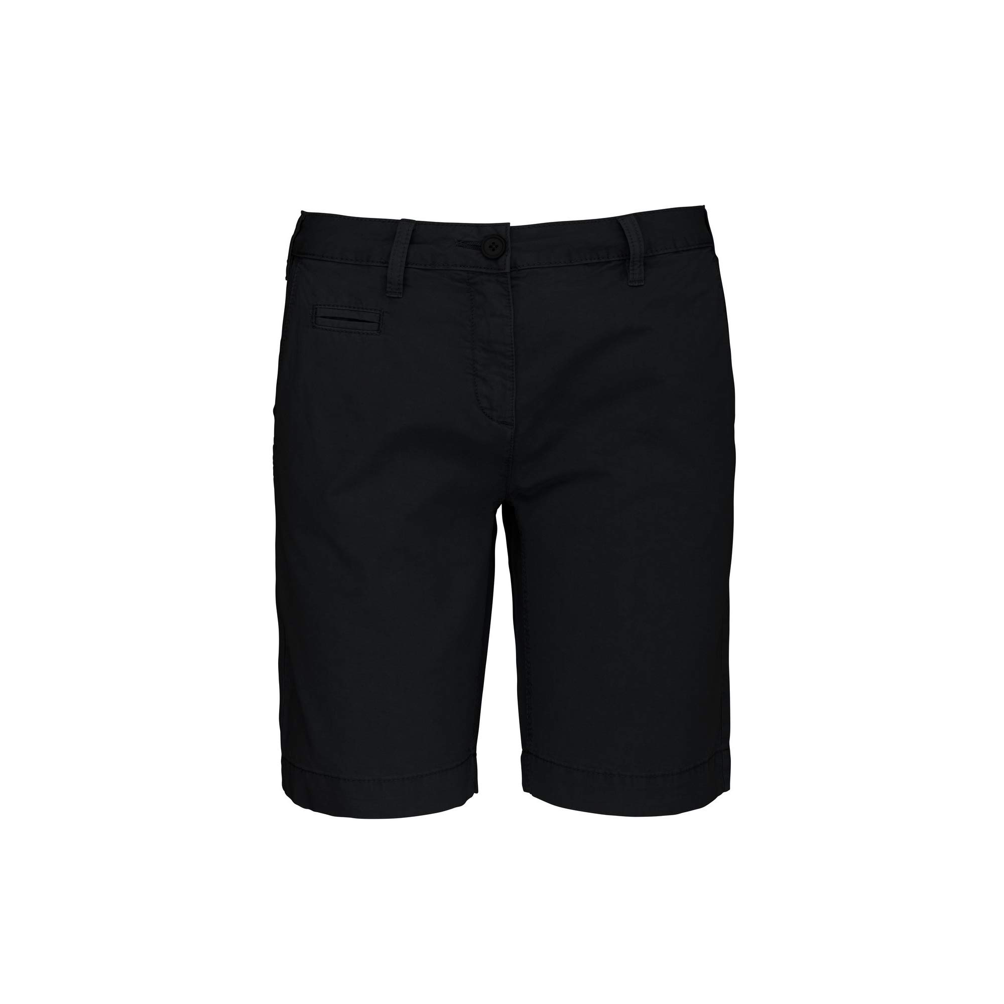 Kariban Ladies' Washed Effect Bermuda Shorts - Washed Charcoal, 18 UK (44 FR), Ladies