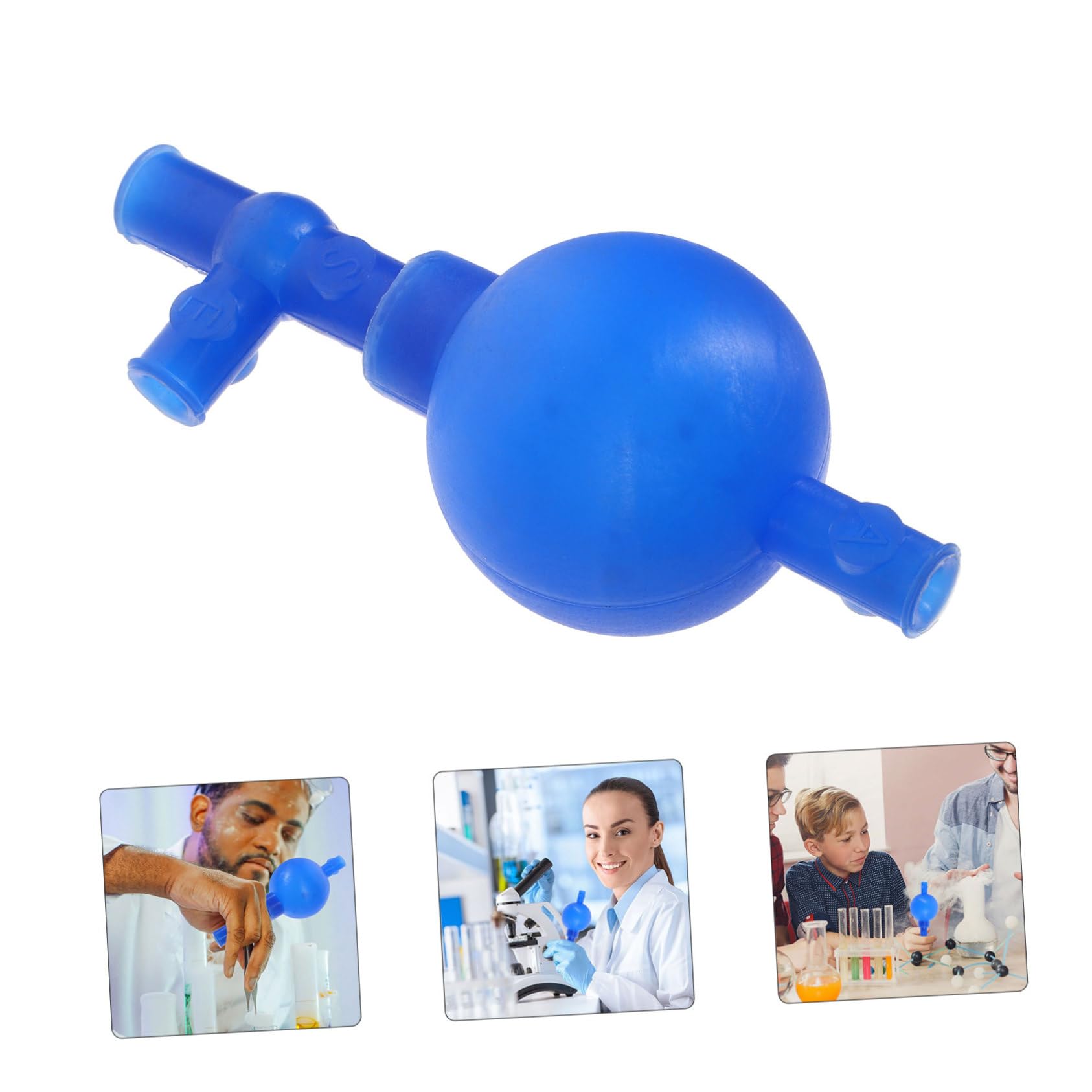 SOLUSTRE 5 Uds Bola De Succión Cuantitativa Laboratorio Bombilla De Succión Laboratorio Bola De Succión Pipeta De Bombilla Laboratorio Bombilla Cuantitativa Laboratorio Lavado